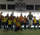 Crianças da favela Moinho no centro de boxe olímpico