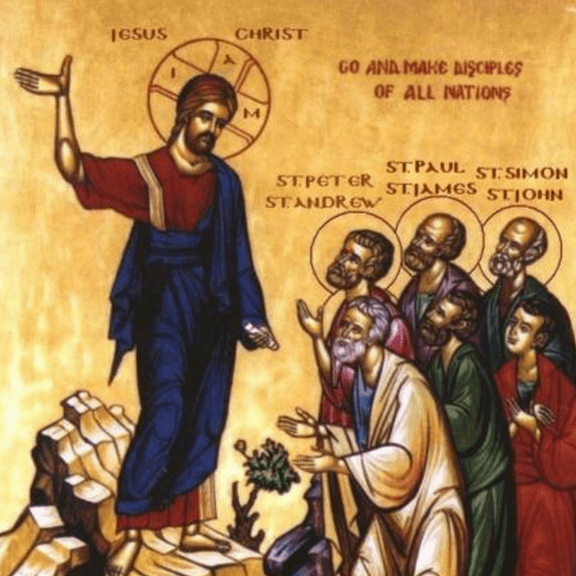 Ícone da Ascensão de Jesus