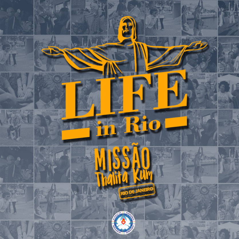 Banner da Missão Thalita Kum Life in Rio