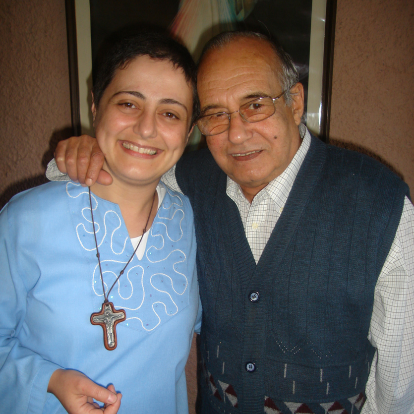 Maria Paola e Padre Valdir