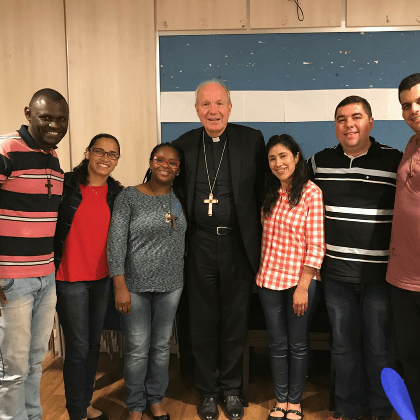 missionários da Aliança no Encontro Mundial das Famílias