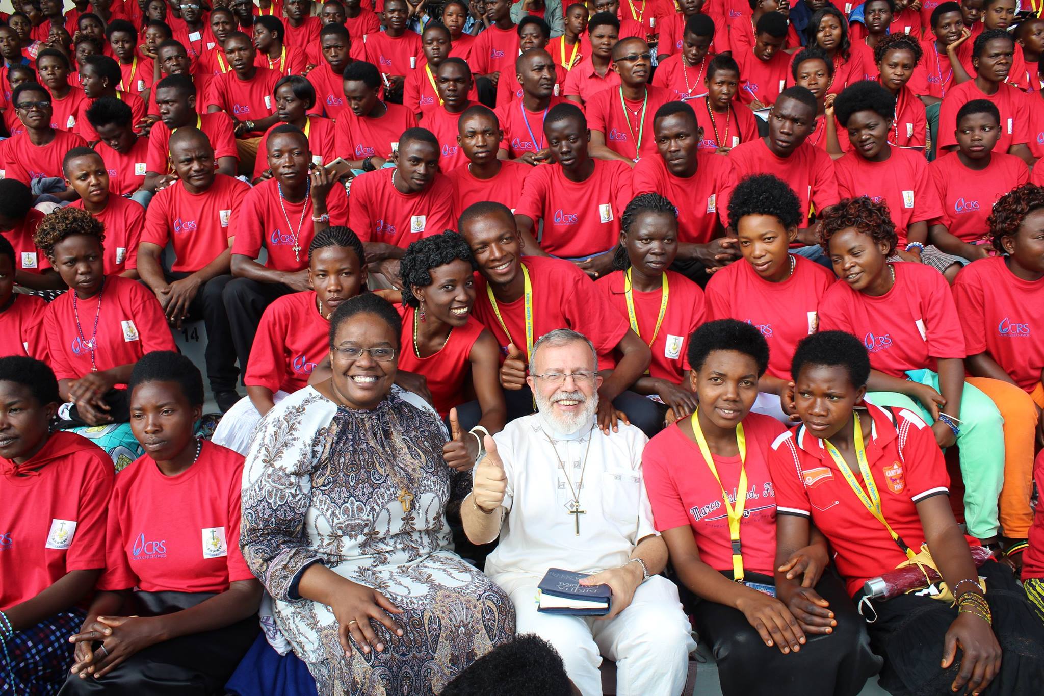 Padre João Henrique e Ana Tereza no Ruanda