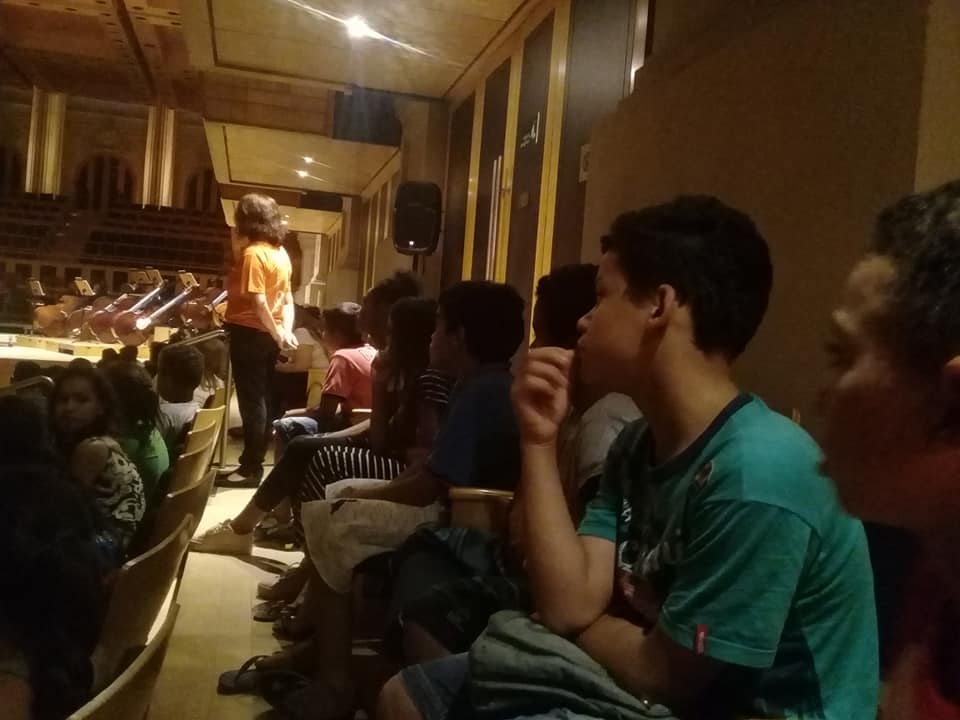 Jovens na Sala São Paulo