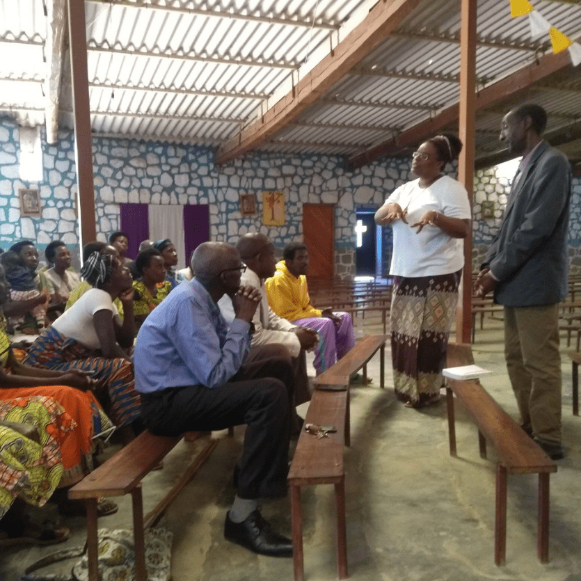 Missionários pregam em Rwanda