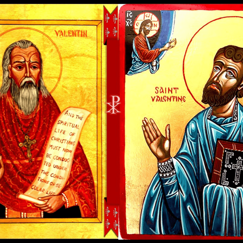 Ícones dos Santos Valentim e Valentim de Terni