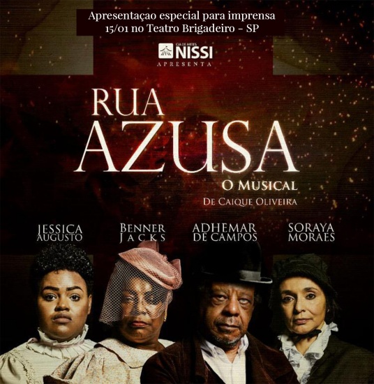 Poster do Musical da Rua Azusa