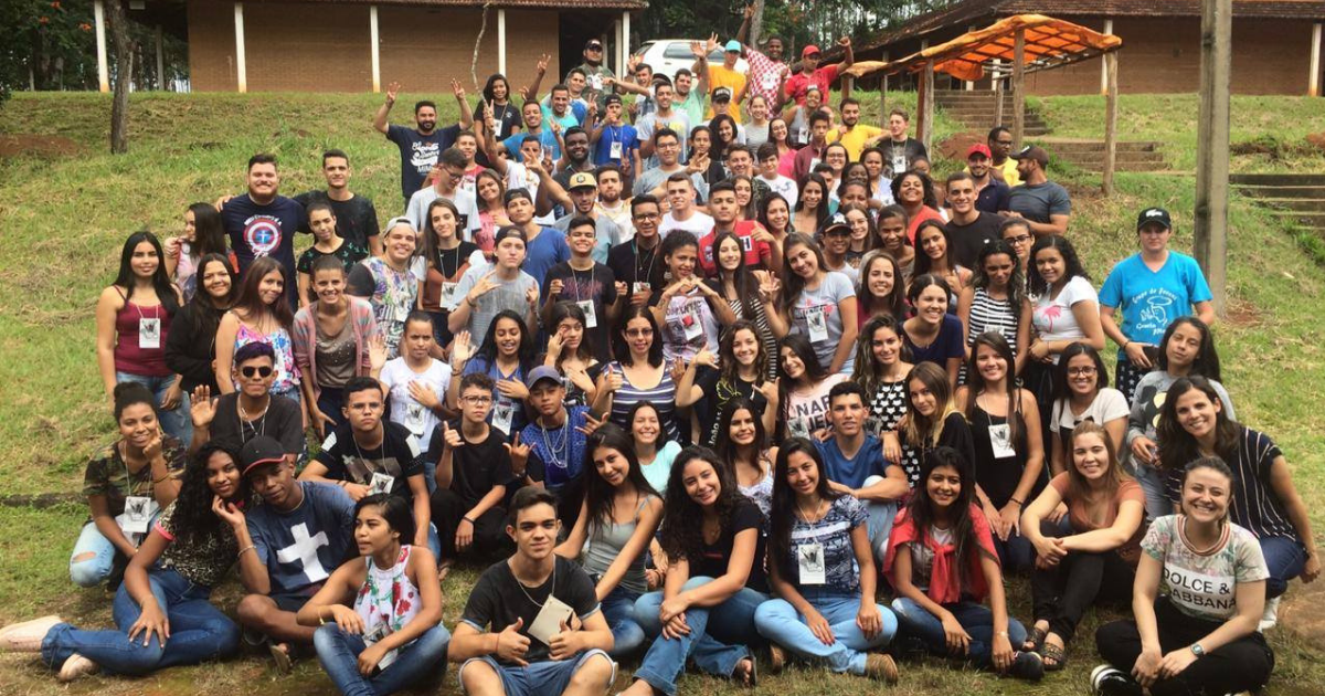 Jovens participantes do TK em Alfenas