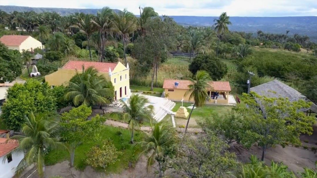 Vista do alto do Sítio São João Batista-Ceará