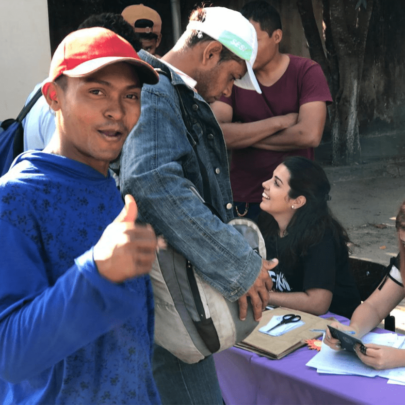 Jovens venezuelanos participaram do Tk