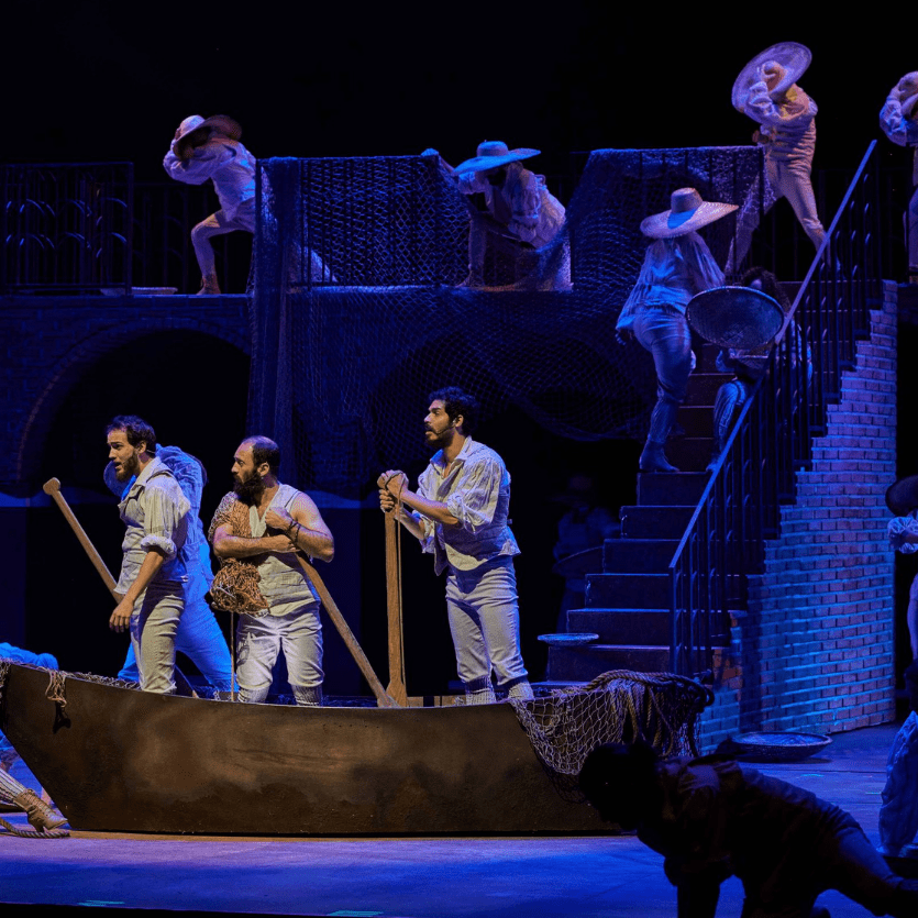 Cena do Musical de Nossa Senhora de Aparecida-foto-G1