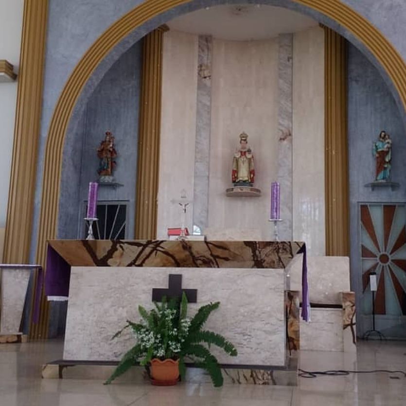 Detalhe do altar da Igreja