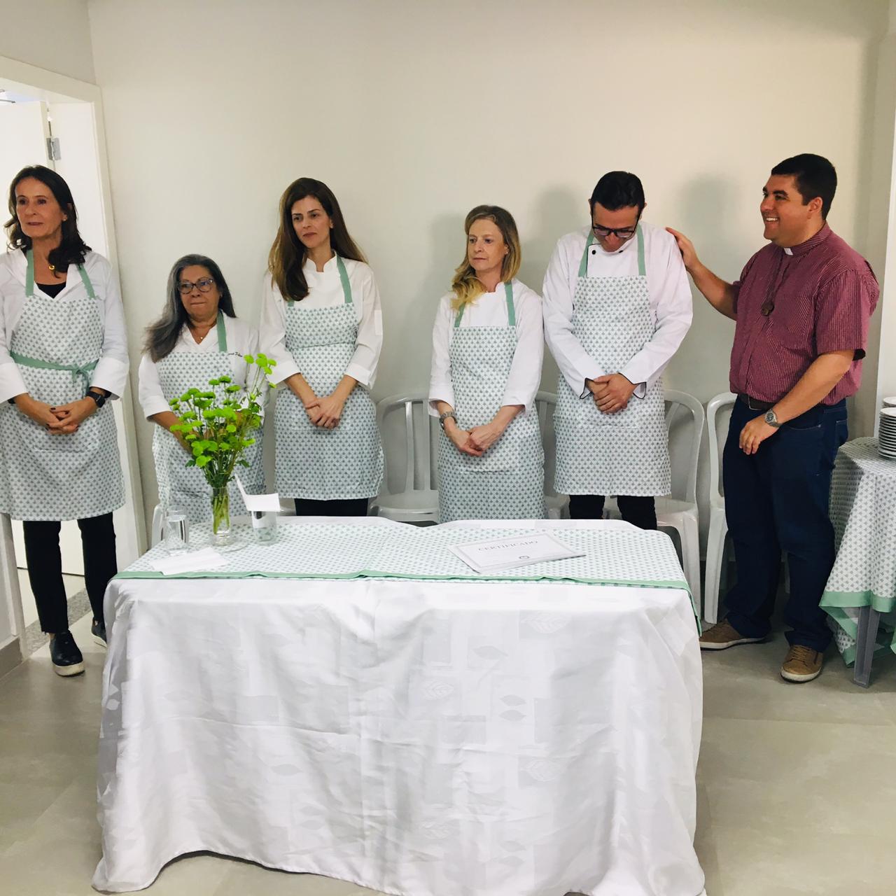 Chefs que atuaram no curso.