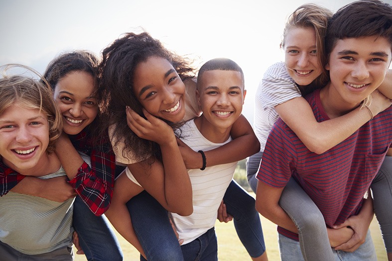 Turma de adolescentes