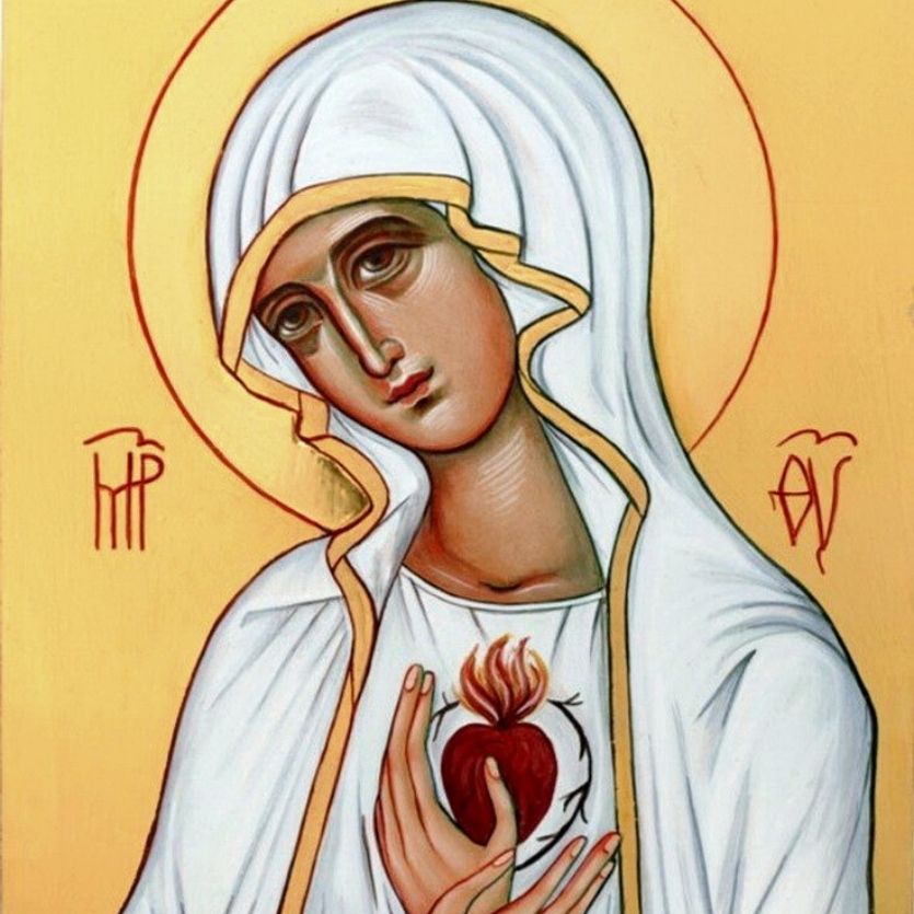 Ícone do Imaculado Coração de Maria