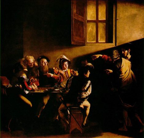 A vocação de São Mateus - Caravaggio