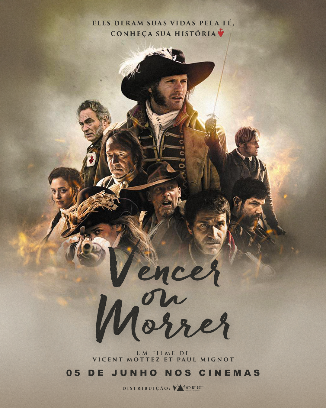 “Vencer ou Morrer”: Um filme que nos lembra a coragem dos mártires e o chamado a permanecer fiel.