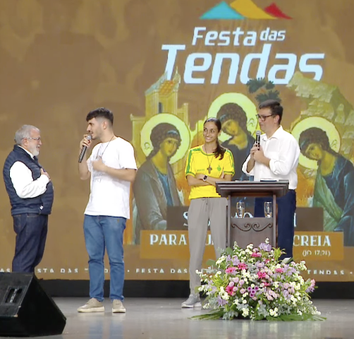 Domingo de manhã na Festa das Tendas 2026: Unidade e a Alegria de Cristo
