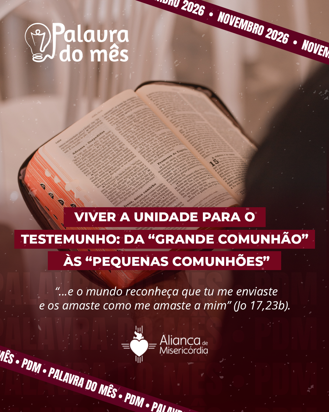 Palavra do Mês de Novembro